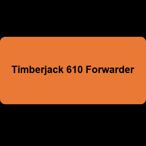 Timberjack 610 Forwarder